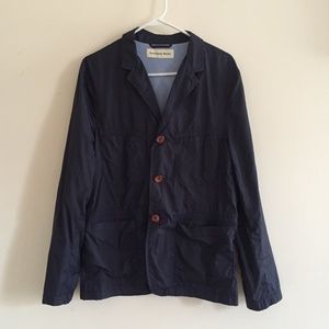 Universal Works Jacket in Navy Blue